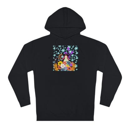 Among The Flowers Unisex Hooded Sweatshirt