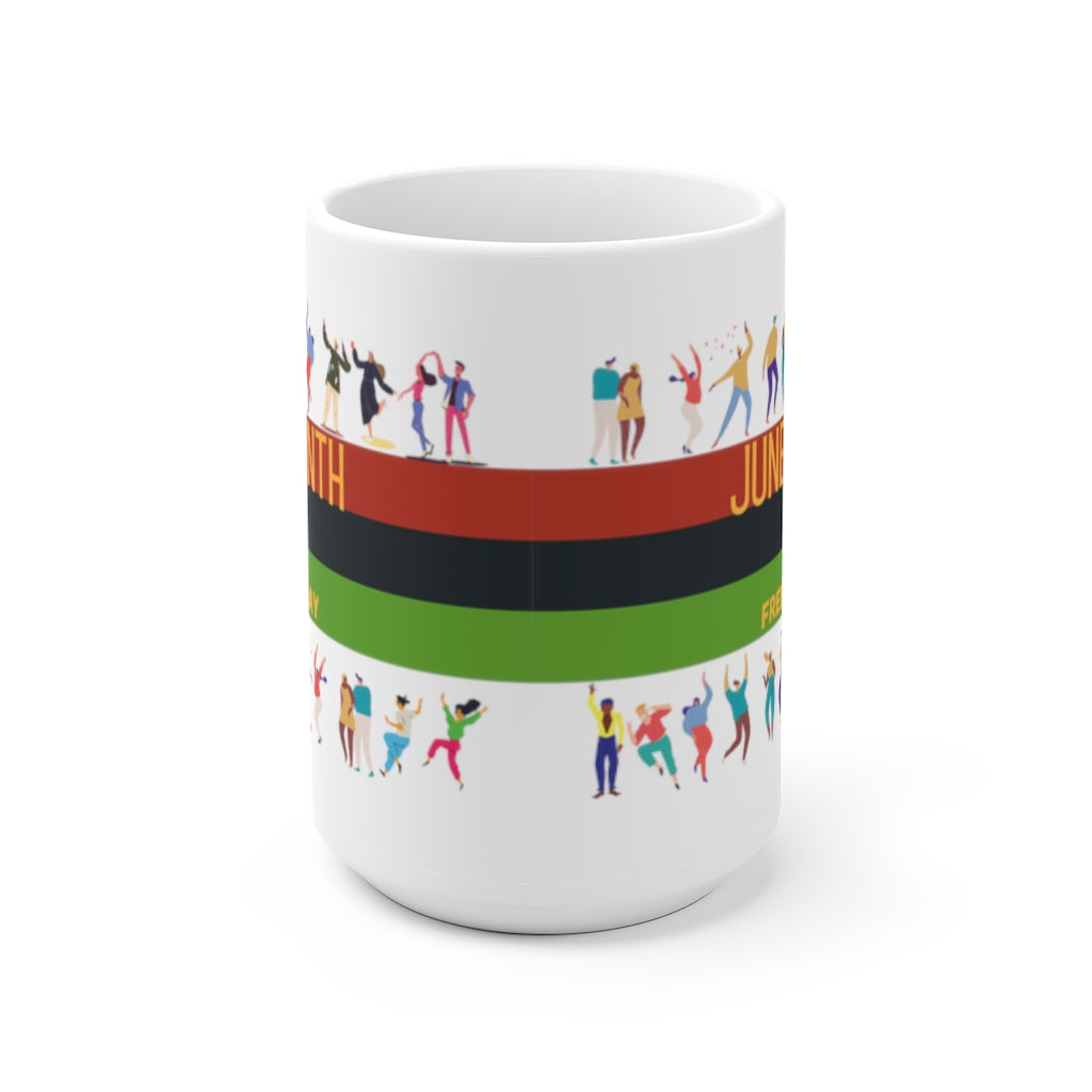 Juneteenth White Mug