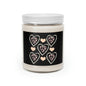 Hearts in Hearts Scented Candle, 9oz - Black