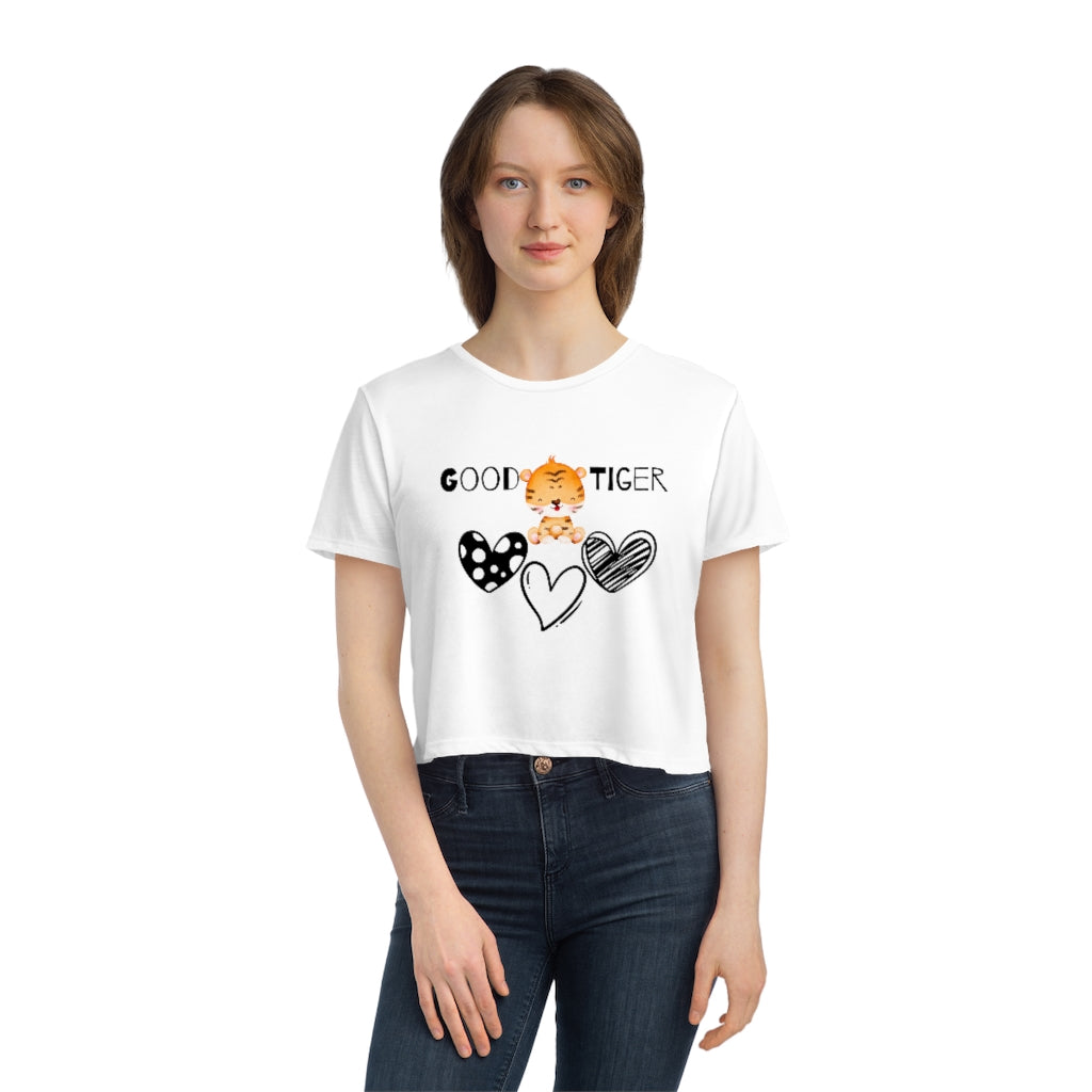 Good Tiger Cropped Tee
