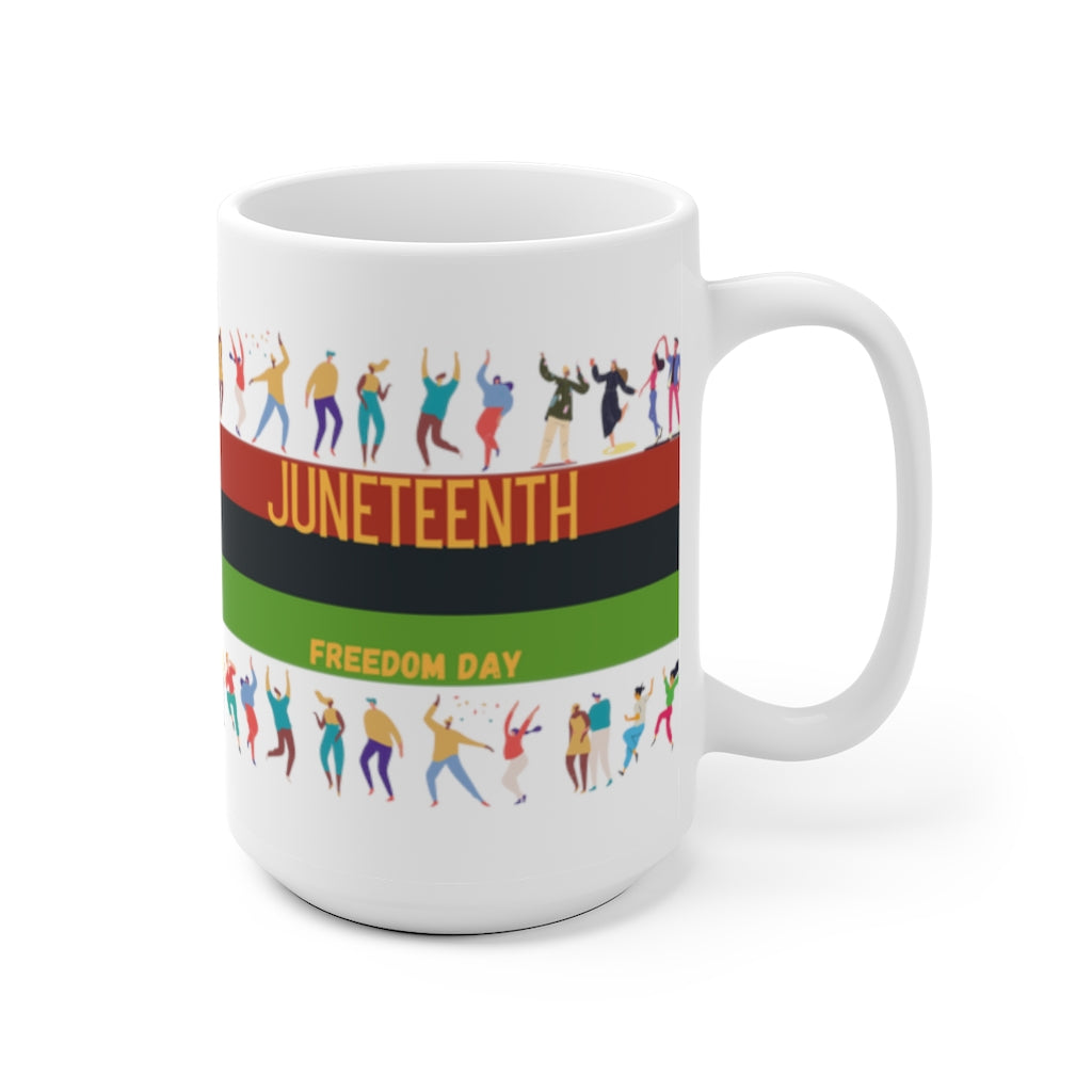 Juneteenth White Mug