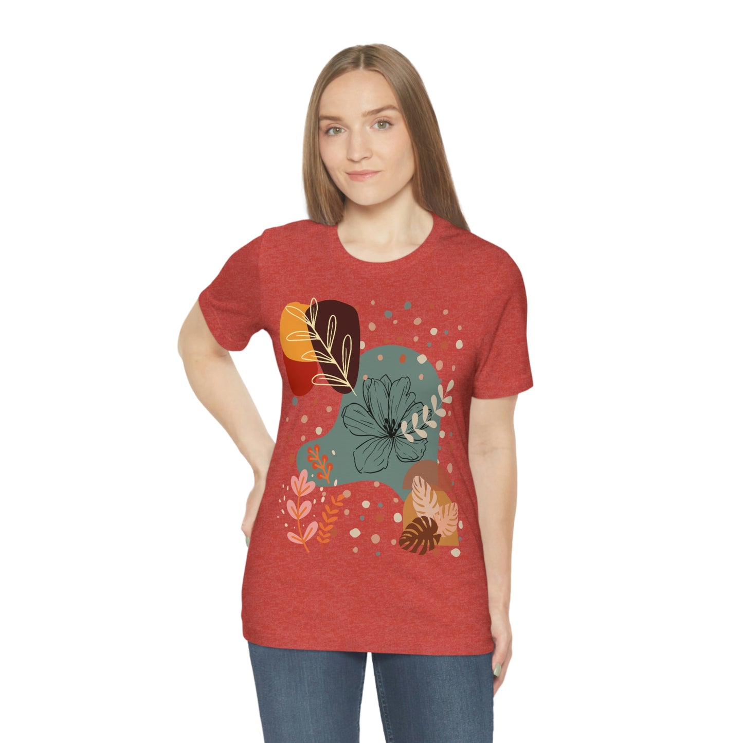 Boho Abstract Unisex Short Sleeve Tee