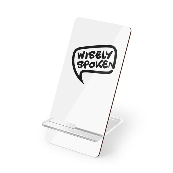 Wisely Spoken Mobile Display Stand for Smartphones