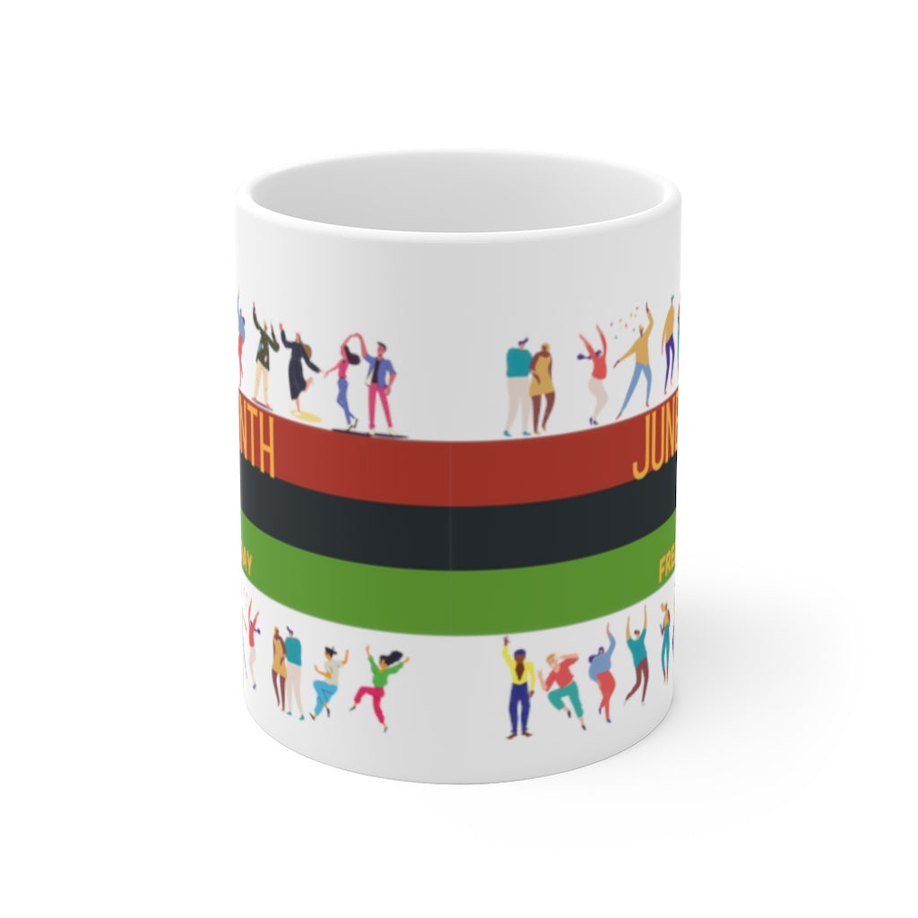 Juneteenth White Mug