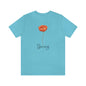 Flower T Shirt for Spring T Shirt for Women for Gift Orange Flower Ladies Spring Gift Flower Shirt