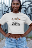 Healing is Not Linear Crop Tee