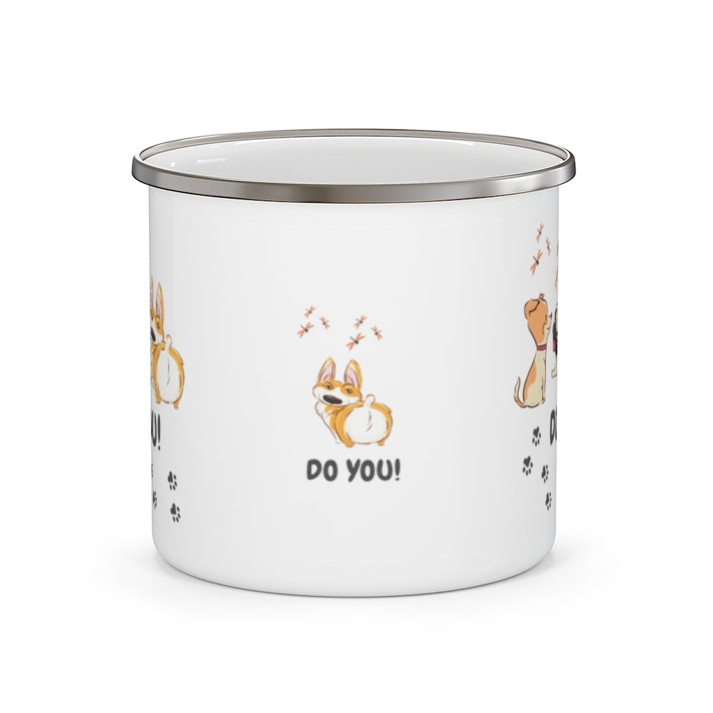 Do You Enamel Camping Mug - Dog