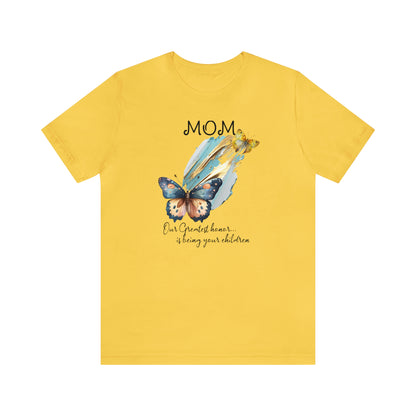 Mom Mothers Day T Shirt Gift for Birthday Shirt for Butterfly lovers for Mom