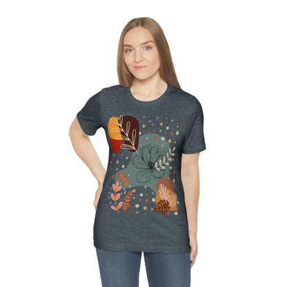 Boho Abstract Unisex Short Sleeve Tee