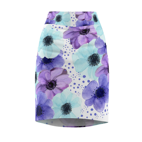 Purple Fusion Women's Pencil Skirt