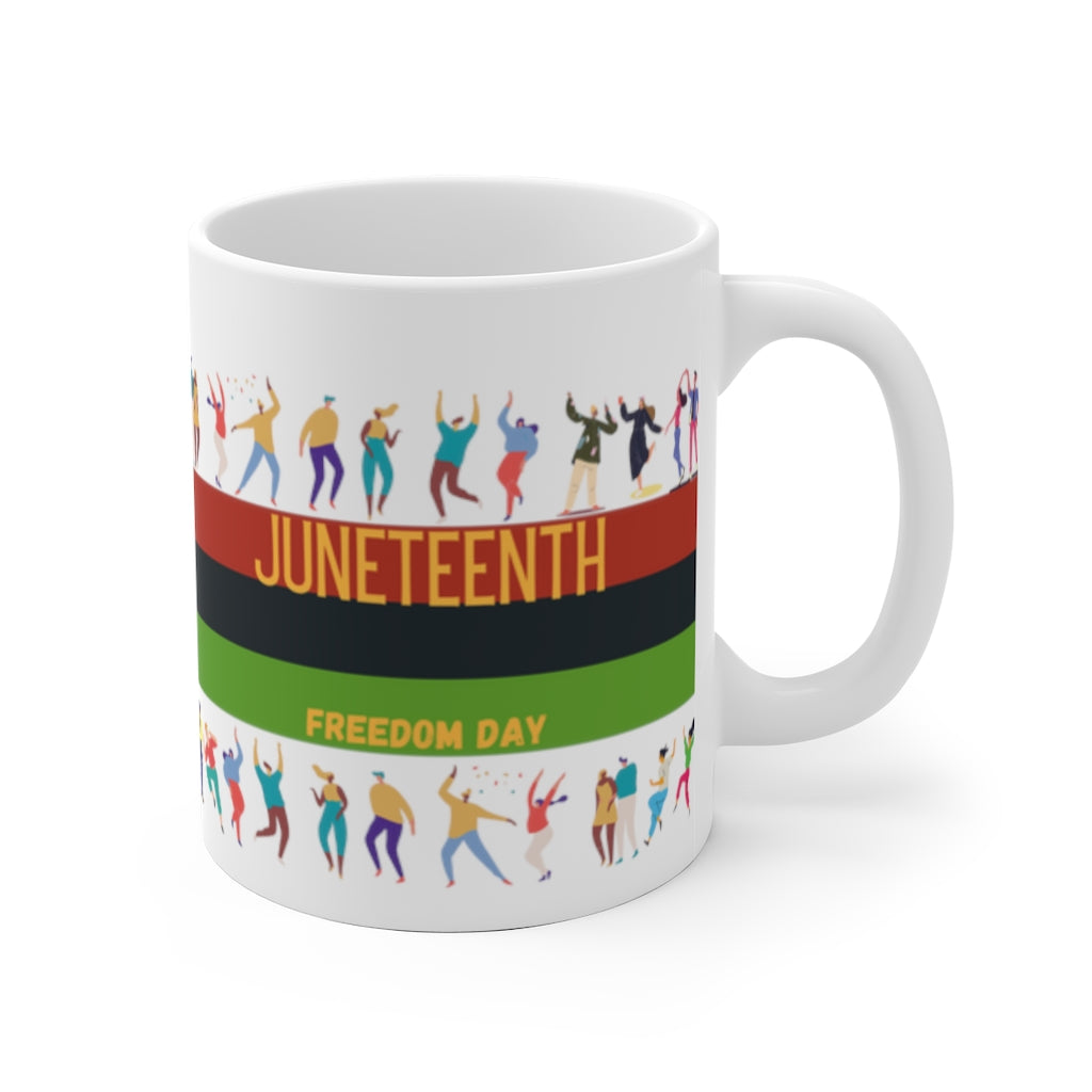 Juneteenth White Mug
