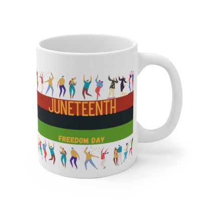 Juneteenth White Mug