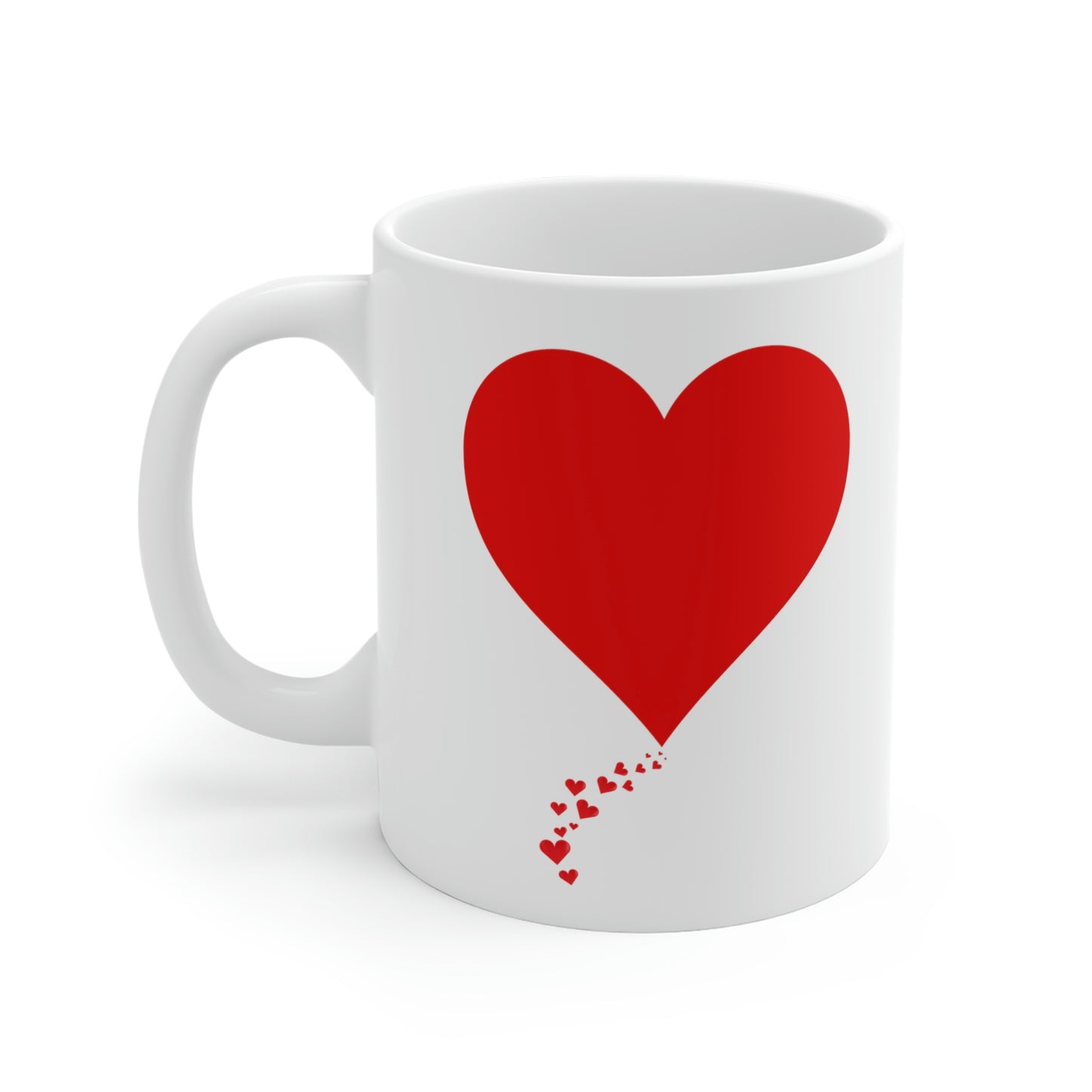 One Heart Forever Mug 15 oz - White