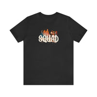 Squad T shirt Men and Women Casual Black Top for Hanging with Friends for Community
