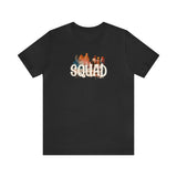 Squad T shirt Men and Women Casual Black Top for Hanging with Friends for Community