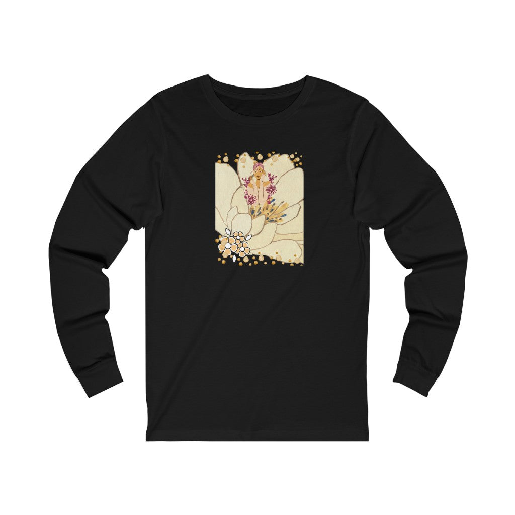 Brown Fusion Unisex Long Sleeve Tee