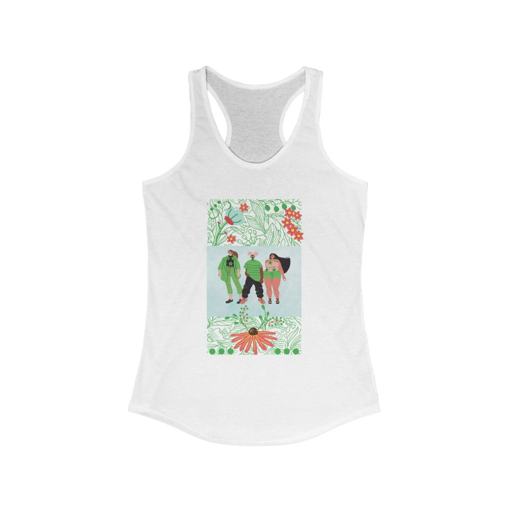 Community 3 Women's Racerback Tank