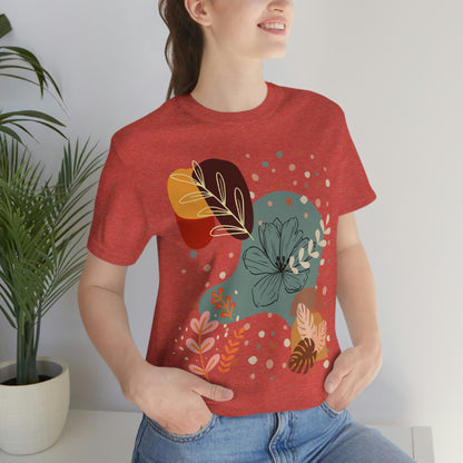 Boho Abstract Unisex Short Sleeve Tee