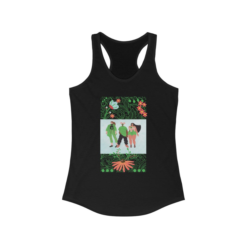Community 3 Women's Racerback Tank