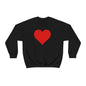 One Heart One Love Valentine Red Heart Sweatshirt