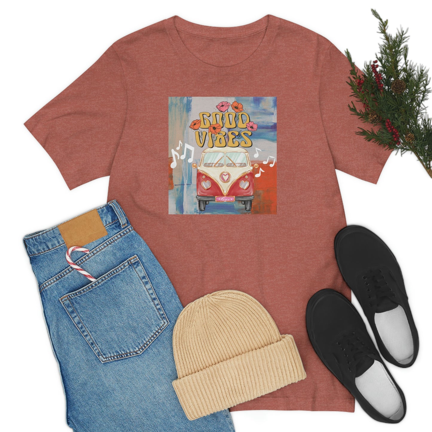 Good Vibes Unisex Short Sleeve Tee