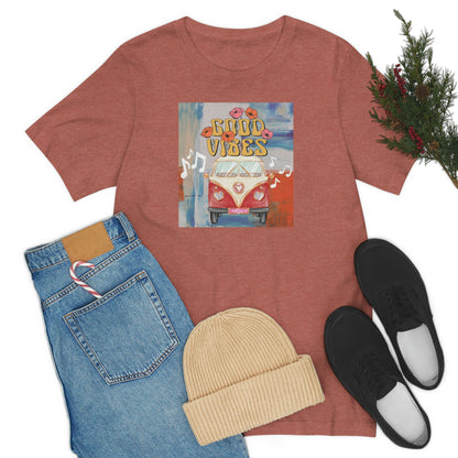 Good Vibes Unisex Short Sleeve Tee