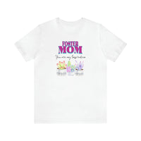 Foster Mom T Shirt for Mothers Day Gift for Foster Parent and Succulent Plant lovers