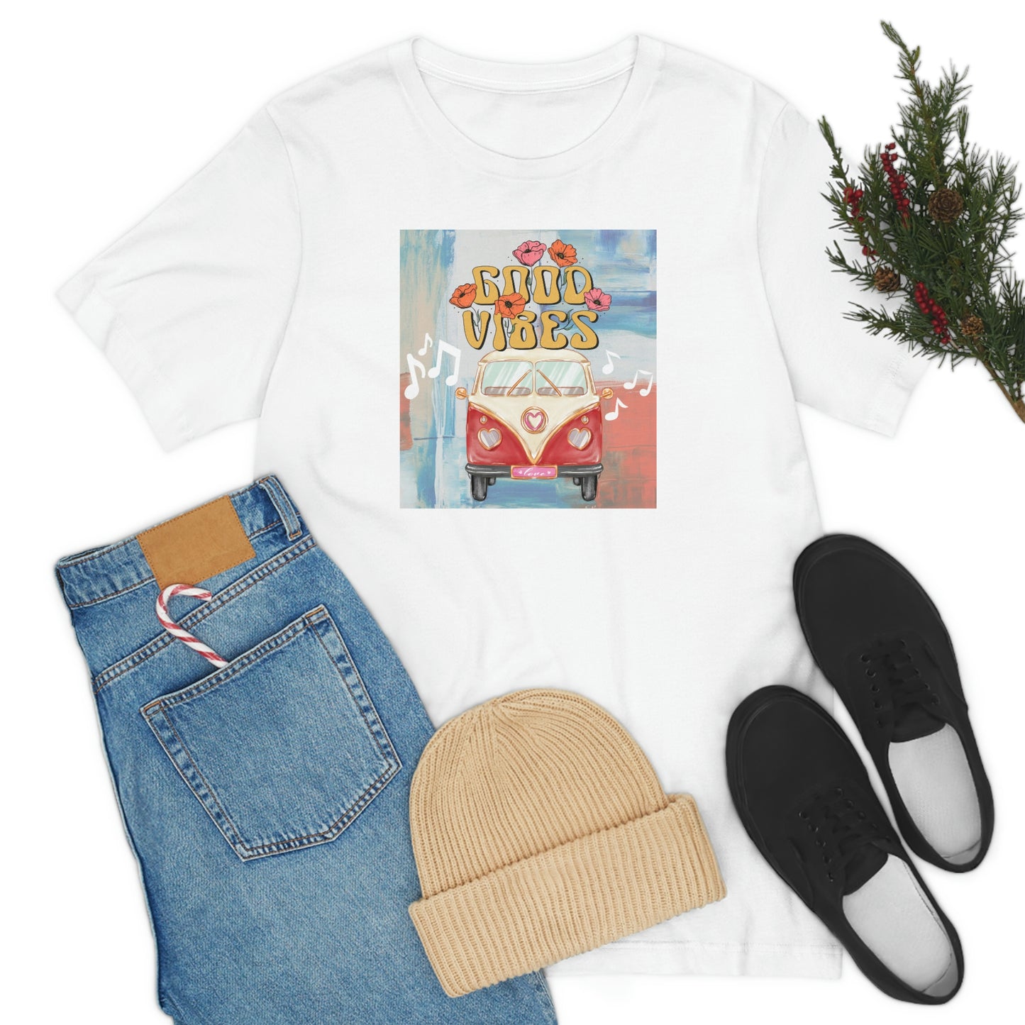 Good Vibes Unisex Short Sleeve Tee