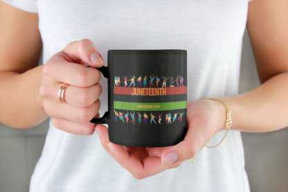Juneteenth 11oz Mug - Black
