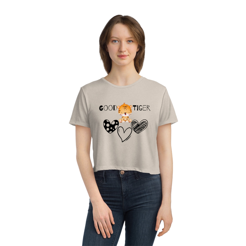 Good Tiger Cropped Tee