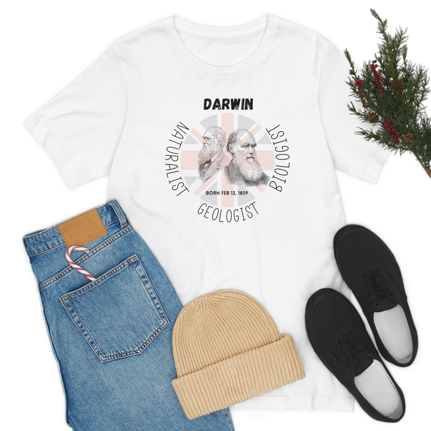 Darwin Unisex Short Sleeve Tee