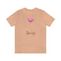 Flower T Shirt for Women Pink Flower Shirt Gift for Spring for Ladies Spring Flower Shirt