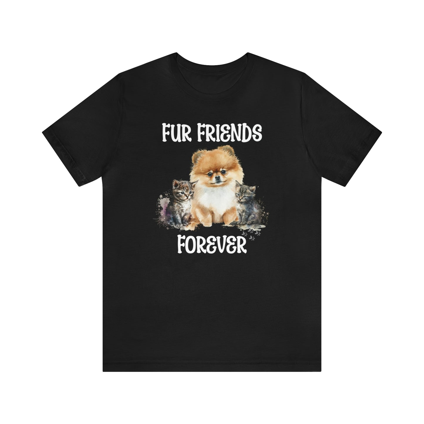Pet T Shirt, Cats and Dogs T, Unisex Cat Dog Shirt, Pet Lovers Gift, Cat Lover Gift Shirt, Dog Lover Gift Shirt, Gift for Cat and Dog Lover