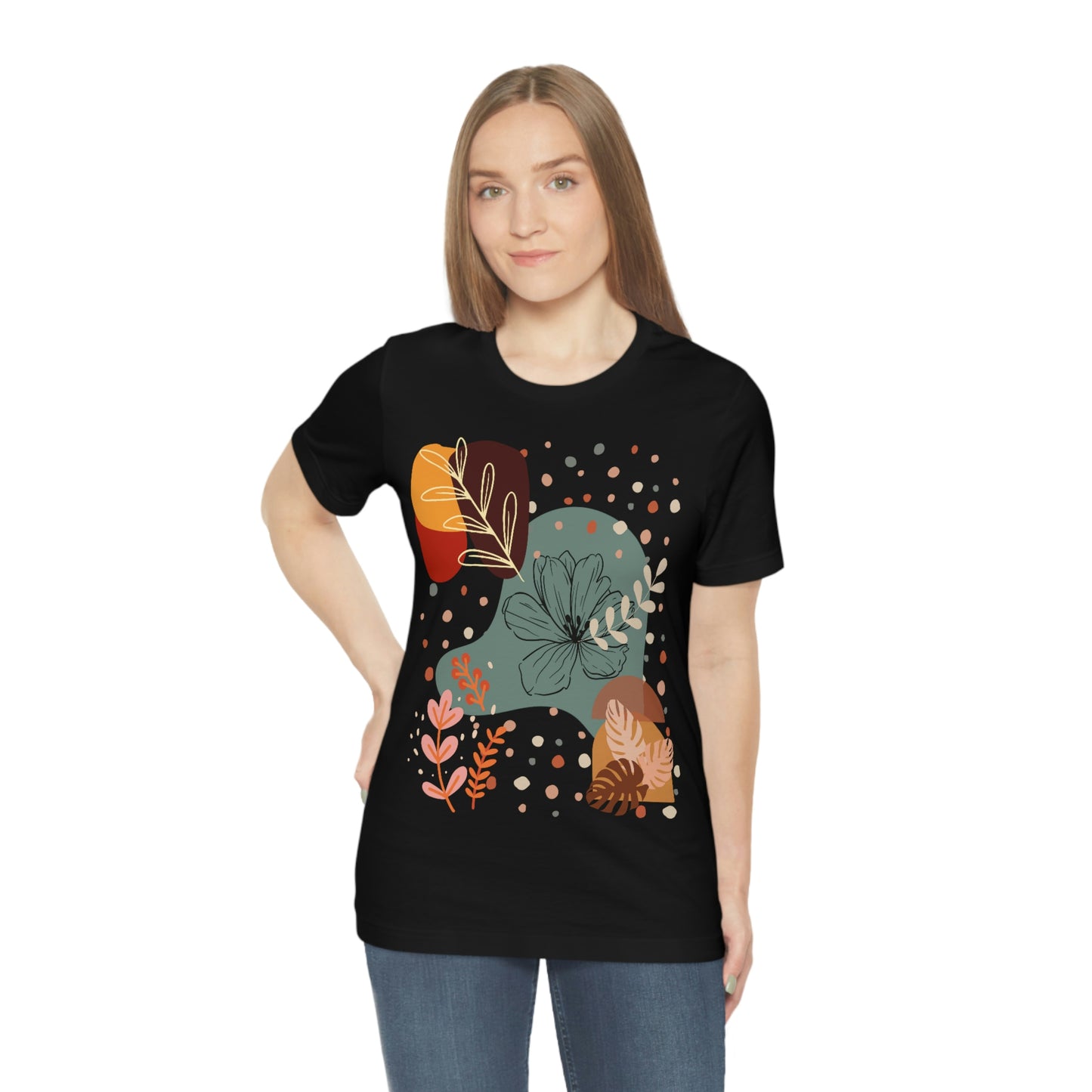 Boho Abstract Unisex Short Sleeve Tee