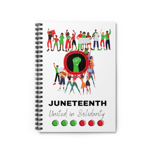United in Solidarity Spiral Notebook