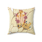 Brown Fusion Square Pillow