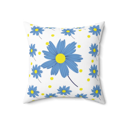 Hope Wildflowers Square Pillow