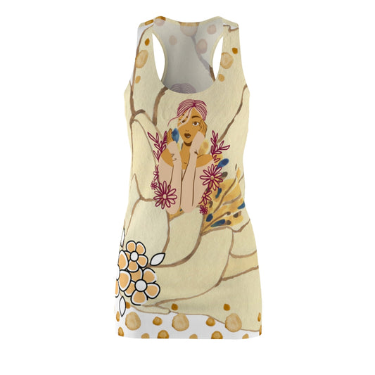 Brown Fusion Women's Racerback Dress