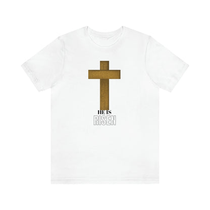 Easter T Shirt Gift for Palm Sunday Christian T Shirt Cross Religious Shirt for Christians Cross T Shirt he Is Risen