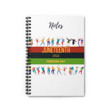 Juneteenth Spiral Notebook