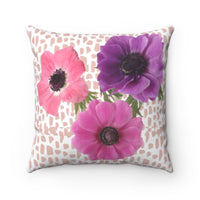 Anemones Square Pillow