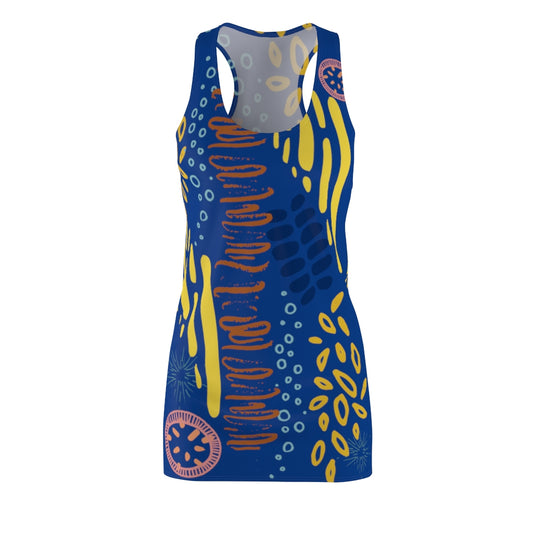 Carefree Women's Racerback Dress - Blue