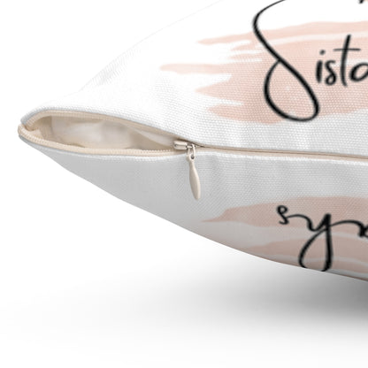 Forever Sistahs Square Pillow