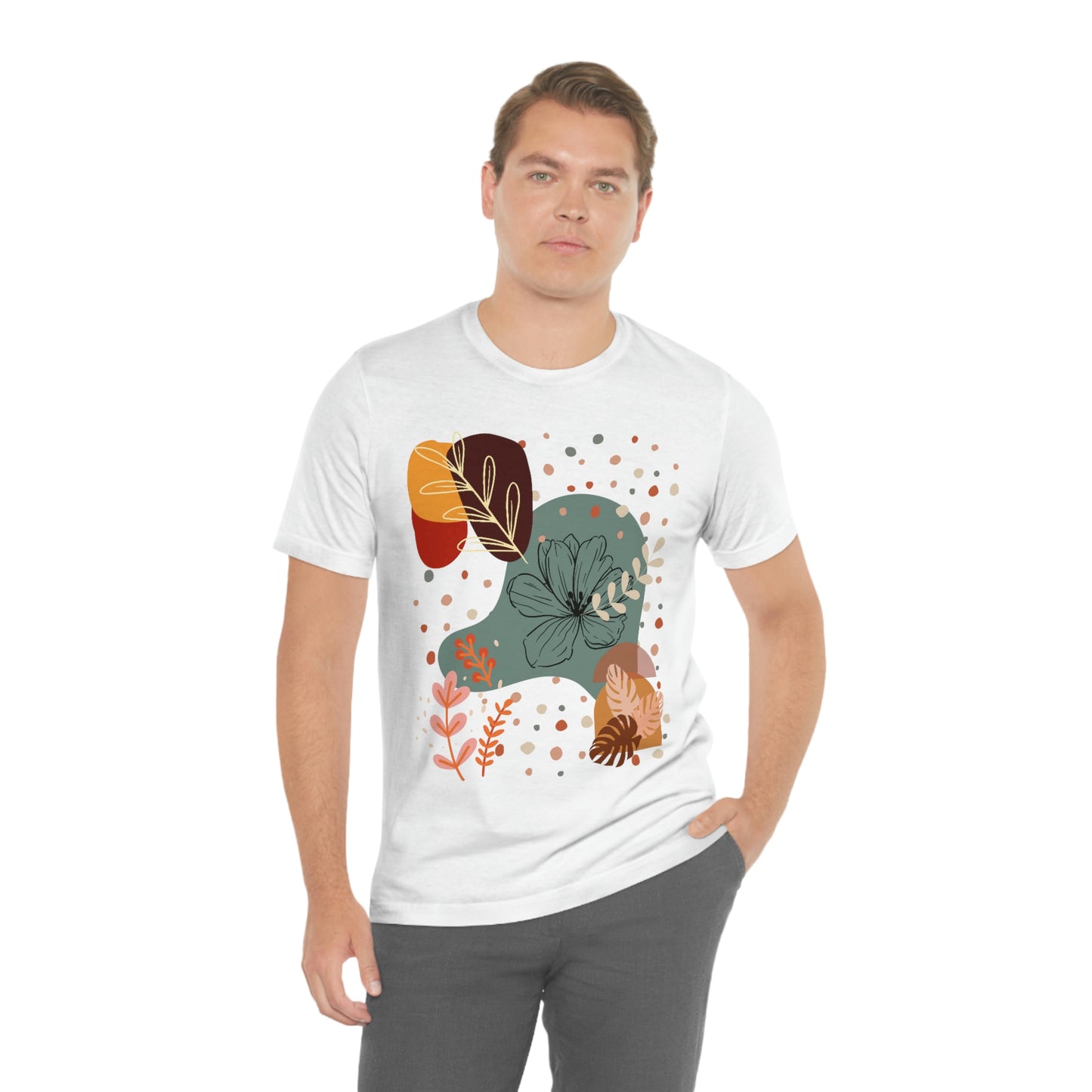 Boho Abstract Unisex Short Sleeve Tee