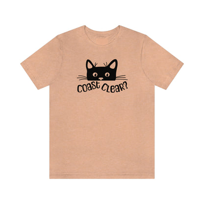 Black Cat TShirt, Cat Lover TShirt, Gift for Cat Lover, Cute Cat Mom Shirt, Cat Dad Tshirt, Funny Cat T Shirt, Playful Cat TShirt, Cat Shirt