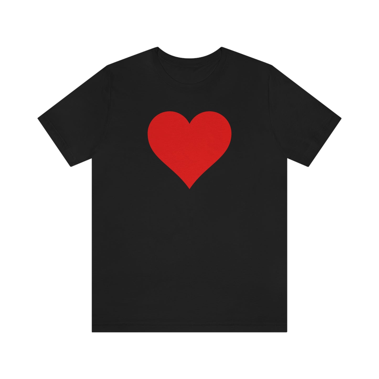 One Heart One Love Valentine Red Heart T Shirt