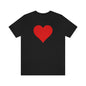 One Heart One Love Valentine Red Heart T Shirt