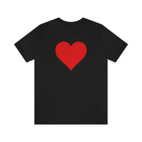 One Heart One Love Valentine Red Heart T Shirt