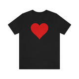 One Heart One Love Valentine Red Heart T Shirt