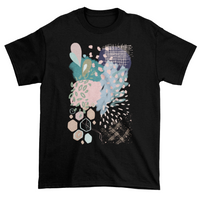 Abstract in Pink and Green Unisex Tee